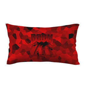 Подушка 3D антистресс с принтом Doom classic 3 в Курске, наволочка — 100% полиэстер, наполнитель — вспененный полистирол | состоит из подушки и наволочки на молнии | 