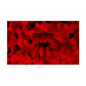 Бумага для упаковки 3D с принтом Doom classic 3 в Курске, пластик и полированная сталь | круглая форма, металлическое крепление в виде кольца | Тематика изображения на принте: 