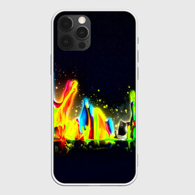Чехол для iPhone 12 Pro Max с принтом Взрыв красок в Курске, Силикон |  | Тематика изображения на принте: абстракция | абстракция красок | брызги | краска | цветные