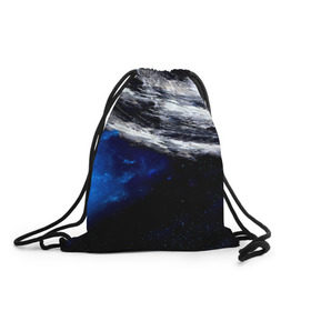 Рюкзак-мешок 3D с принтом Астероид в Курске, 100% полиэстер | плотность ткани — 200 г/м2, размер — 35 х 45 см; лямки — толстые шнурки, застежка на шнуровке, без карманов и подкладки | вселенная | галактика | звезды | планеты | туманность