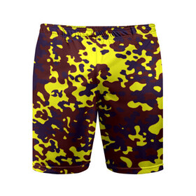 Мужские шорты 3D спортивные с принтом Полевой(пиксели) в Курске,  |  | camo | камо | камуфляж | цветной | яркий