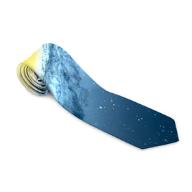 Галстук 3D с принтом Галактика в Курске, 100% полиэстер | Длина 148 см; Плотность 150-180 г/м2 | вселенная | галактика | звезды | планеты | туманность