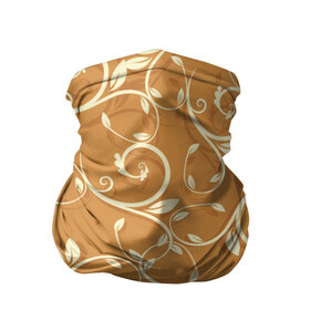Бандана-труба 3D с принтом Декорации цветов в Курске, 100% полиэстер, ткань с особыми свойствами — Activecool | плотность 150‒180 г/м2; хорошо тянется, но сохраняет форму | абстракция | арт | вьюн | цветы