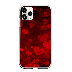 Чехол для iPhone 11 Pro Max матовый с принтом Сердечко в Курске, Силикон |  | Тематика изображения на принте: 14 февраля | красная | любовь | сердце