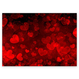 Поздравительная открытка с принтом Сердечко в Курске, 100% бумага | плотность бумаги 280 г/м2, матовая, на обратной стороне линовка и место для марки
 | 14 февраля | красная | любовь | сердце