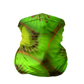 Бандана-труба 3D с принтом Киви в Курске, 100% полиэстер, ткань с особыми свойствами — Activecool | плотность 150‒180 г/м2; хорошо тянется, но сохраняет форму | Тематика изображения на принте: 3д | зеленая | киви | красота | фрукт