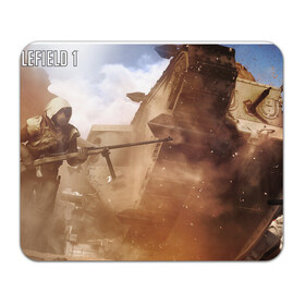 Коврик прямоугольный с принтом Battlefield 1 в Курске, натуральный каучук | размер 230 х 185 мм; запечатка лицевой стороны | Тематика изображения на принте: 