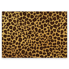 Поздравительная открытка с принтом Окрас леопарда в Курске, 100% бумага | плотность бумаги 280 г/м2, матовая, на обратной стороне линовка и место для марки
 | Тематика изображения на принте: арт | животные | леопард | окрас