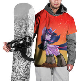 Накидка на куртку 3D с принтом Red Sky в Курске, 100% полиэстер |  | Тематика изображения на принте: my little pony | луна | пинки пай | пони | рарити | рейнбоу дэш | селестия | сумеречная искорка | флаттершай | эплджек
