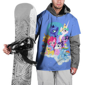 Накидка на куртку 3D с принтом Night в Курске, 100% полиэстер |  | Тематика изображения на принте: my little pony | луна | пинки пай | пони | рарити | рейнбоу дэш | селестия | сумеречная искорка | флаттершай | эплджек