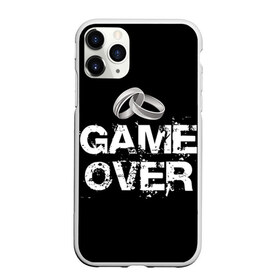 Чехол для iPhone 11 Pro матовый с принтом Game over в Курске, Силикон |  | братва жениха | жених | мальчишник | мафия жениха