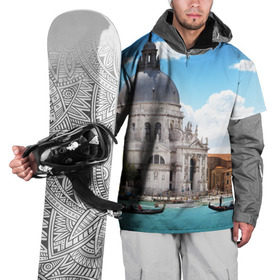 Накидка на куртку 3D с принтом Венеция в Курске, 100% полиэстер |  | europe | italy | venice | венеция | вода | европа | ес | италия | каникулы | лодки | отдых | отпуск | солнце | туризм