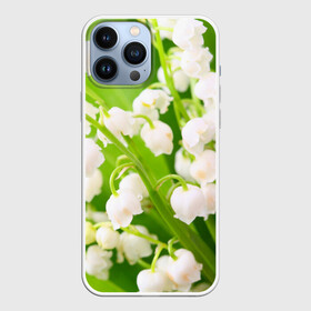 Чехол для iPhone 13 Pro Max с принтом Ландыши в Курске,  |  | Тематика изображения на принте: весна | ландыш | цветок