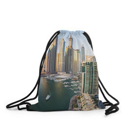 Рюкзак-мешок 3D с принтом Dubai в Курске, 100% полиэстер | плотность ткани — 200 г/м2, размер — 35 х 45 см; лямки — толстые шнурки, застежка на шнуровке, без карманов и подкладки | Тематика изображения на принте: dubai | абу даби | арабские эмираты | ближний восток | богатство | бурдж халифа | дубай | изобилие | каникулы | мегаполис | нефть | оаэ | отпуск | персидский залив | роскошь | технологии | туризм | шейхи