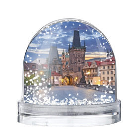 Снежный шар с принтом Прага в Курске, Пластик | Изображение внутри шара печатается на глянцевой фотобумаге с двух сторон | czech republic | europe | prague | европа | ес | каникулы | мосты | отпуск | прага | туризм | хоккей | чехия