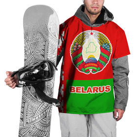 Накидка на куртку 3D с принтом Belarus 5 в Курске, 100% полиэстер |  | belarus | беларусь