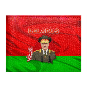 Обложка для студенческого билета с принтом Belarus 17 в Курске, натуральная кожа | Размер: 11*8 см; Печать на всей внешней стороне | belarus | беларусь | лукашенко | президент