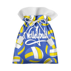 Подарочный 3D мешок с принтом Волейбол 6 в Курске, 100% полиэстер | Размер: 29*39 см | Тематика изображения на принте: volleyball | волейбол