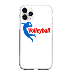 Чехол для iPhone 11 Pro матовый с принтом Волейбол 31 в Курске, Силикон |  | Тематика изображения на принте: volleyball | волейбол