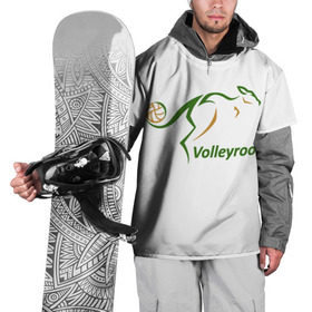 Накидка на куртку 3D с принтом Волейбол 71 в Курске, 100% полиэстер |  | 