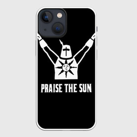Чехол для iPhone 13 mini с принтом Dark Souls 5 в Курске,  |  | dark souls | praise the sun | you died | дарк соулс