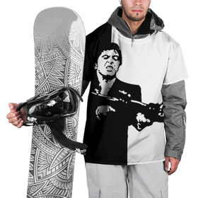 Накидка на куртку 3D с принтом Тони Монтана в Курске, 100% полиэстер |  | Тематика изображения на принте: montana | scarface | tony | лицо со шрамом | монтана | тони