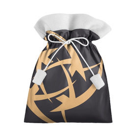 Подарочный 3D мешок с принтом Ninjas in Pyjamas в Курске, 100% полиэстер | Размер: 29*39 см | Тематика изображения на принте: csgo | cybersport | esports | nip | ксго | нип