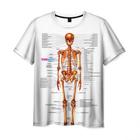 Мужская футболка 3D с принтом Шпаргалки в Курске, 100% полиэфир | прямой крой, круглый вырез горловины, длина до линии бедер | шпаргалка