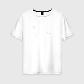 Женская футболка хлопок Oversize с принтом Bada Bing! в Курске, 100% хлопок | свободный крой, круглый ворот, спущенный рукав, длина до линии бедер
 | sopranos | бада бинг | клан сопрано