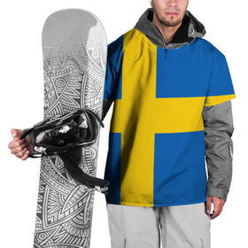 Накидка на куртку 3D с принтом Швеция в Курске, 100% полиэстер |  | сборная | футбол