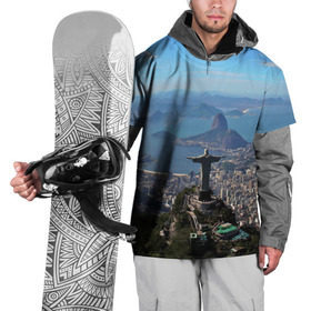 Накидка на куртку 3D с принтом Рио-де-Жанейро в Курске, 100% полиэстер |  | brazil | rio de janeiro | бразилия | жара | каникулы | карнавал | мегаполис | отдых | отпуск | пляж | приключение | путешествие | рио де жанейро | туризм | футбол | южная америка