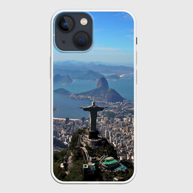 Чехол для iPhone 13 mini с принтом Рио де Жанейро в Курске,  |  | brazil | rio de janeiro | бразилия | жара | каникулы | карнавал | мегаполис | отдых | отпуск | пляж | приключение | путешествие | рио де жанейро | туризм | футбол | южная америка