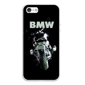 Чехол для iPhone 5/5S матовый с принтом BMW moto в Курске, Силикон | Область печати: задняя сторона чехла, без боковых панелей | bmw | бмв | бумер | мотоцикл