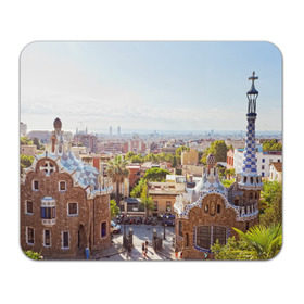 Коврик прямоугольный с принтом Барселона (Испания) в Курске, натуральный каучук | размер 230 х 185 мм; запечатка лицевой стороны | barcelona | europe | spain | барселона | европа | ес | испания | каталония | отдых | отпуск | туризм