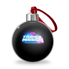 Ёлочный шар с принтом Trancemission 2 в Курске, Пластик | Диаметр: 77 мм | trancemission |   |  trance mission | транс миссия | трансмиссия