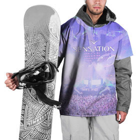 Накидка на куртку 3D с принтом Sensation в Курске, 100% полиэстер |  | Тематика изображения на принте: sensation | white |  sensation white | вайт | сенсейшн