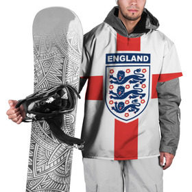 Накидка на куртку 3D с принтом Сборная Англии в Курске, 100% полиэстер |  | england | англия | европы | мира | футбол | чемпионат