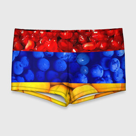 Мужские купальные плавки 3D с принтом Флаг Армении в Курске, Полиэстер 85%, Спандекс 15% |  | армения | гранат | персик | слива | страны | флаг армении | фрукты