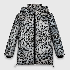 Женская зимняя куртка 3D с принтом White Jaguar в Курске, верх — 100% полиэстер; подкладка — 100% полиэстер; утеплитель — 100% полиэстер | длина ниже бедра, силуэт Оверсайз. Есть воротник-стойка, отстегивающийся капюшон и ветрозащитная планка. 

Боковые карманы с листочкой на кнопках и внутренний карман на молнии | барс | леопард | ягуар