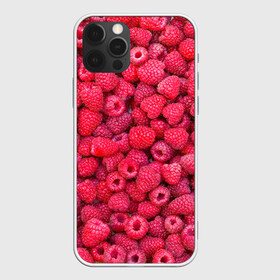 Чехол для iPhone 12 Pro Max с принтом Малинки в Курске, Силикон |  | Тематика изображения на принте: raspberry | летняя | ягодн