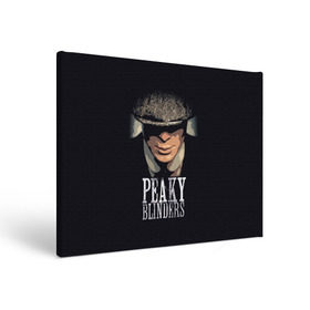 Холст прямоугольный с принтом Peaky Blinders 5 в Курске, 100% ПВХ |  | peaky blinders | козырьки | козырьки сериал | острые козырьки | томас шелби