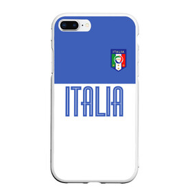Чехол для iPhone 7Plus/8 Plus матовый с принтом Сборная Италии по футболу в Курске, Силикон | Область печати: задняя сторона чехла, без боковых панелей | европы | италия