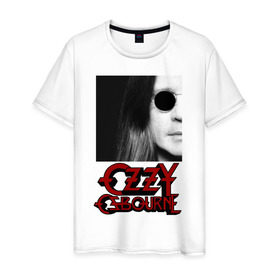Мужская футболка хлопок с принтом Ozzy Osbourne: King of Metal в Курске, 100% хлопок | прямой крой, круглый вырез горловины, длина до линии бедер, слегка спущенное плечо. | король металла | оззи осборн