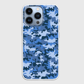Чехол для iPhone 13 Pro с принтом Камуфляж в Курске,  |  | camo | авиация | ввс | камо | самолёты | синий