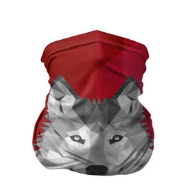 Бандана-труба 3D с принтом Полигональный волк в Курске, 100% полиэстер, ткань с особыми свойствами — Activecool | плотность 150‒180 г/м2; хорошо тянется, но сохраняет форму | волк | полигоны