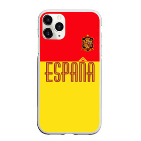 Чехол для iPhone 11 Pro матовый с принтом Сборная Испании по футболу в Курске, Силикон |  | испания