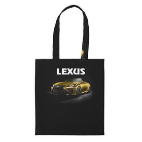 Сумка 3D повседневная с принтом Lexus в Курске, 100% полиэстер | Плотность: 200 г/м2; Размер: 34×35 см; Высота лямок: 30 см | lexus | авто | автомобиль | лексус | машина