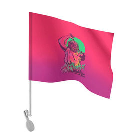Флаг для автомобиля с принтом Hotline Miami 13 в Курске, 100% полиэстер | Размер: 30*21 см | game | hotline miami | hotlinemiami | игры | майями | хотлайн | хотланй майами