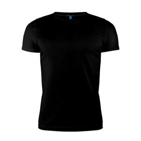 Мужская футболка премиум с принтом с чёрным лого Forch - №2 в Курске, 92% хлопок, 8% лайкра | приталенный силуэт, круглый вырез ворота, длина до линии бедра, короткий рукав | 4ch | brand | forch | logo | форч | форчан