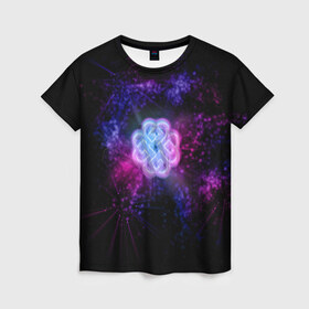 Женская футболка 3D с принтом BREAKING BENJAMIN в Курске, 100% полиэфир ( синтетическое хлопкоподобное полотно) | прямой крой, круглый вырез горловины, длина до линии бедер | знак.цвета.звезды.разное.прикольное